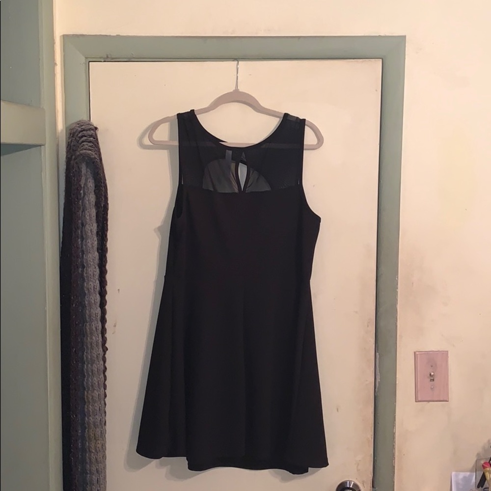 Short black dress